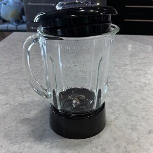Cuisinart Black Glass Blender Jar